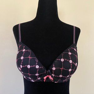 Betsey Johnson floral bra
